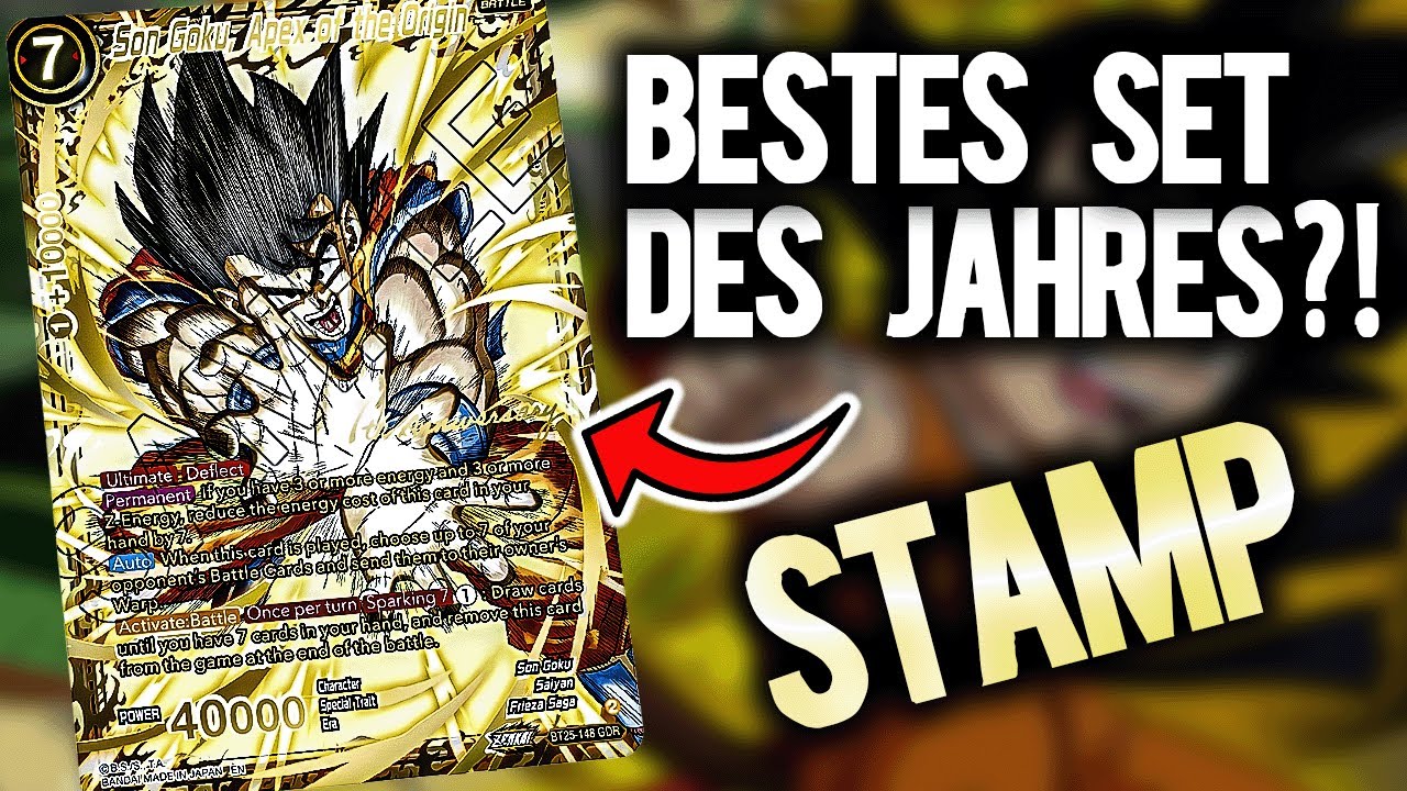 Dragonball Set des JAHRES?! - STAMP God Rare! B25 - Legend of the Dragon Balls