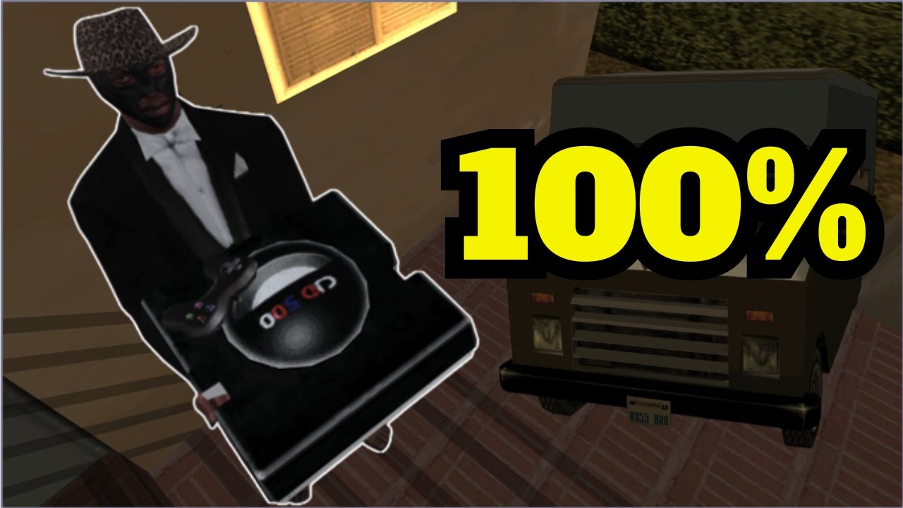 ROUB4NDO DE POBRES NO INÍCIO DE GTA SAN ANDREAS