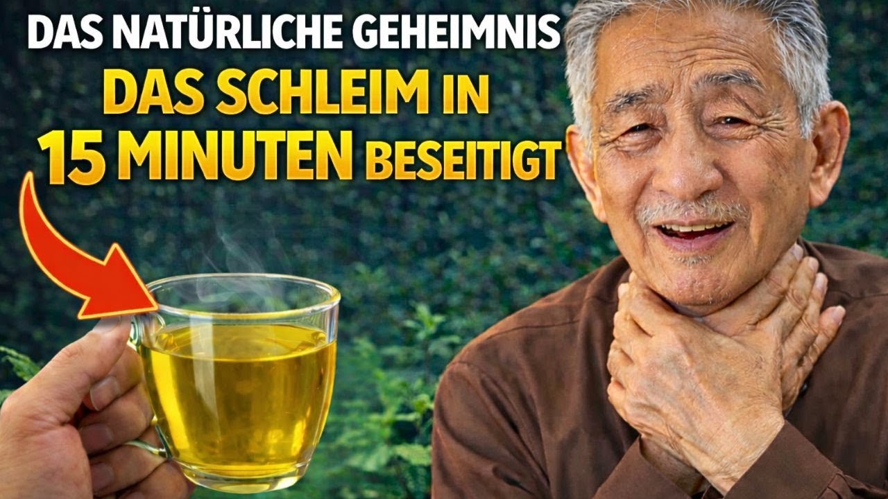 43 Jahre ohne festsitzenden Schleim: Die Pflanze, die Rachenschleim in Minuten trocknet