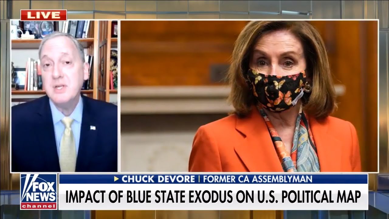 Chuck DeVore: The Mass Blue State Exodus