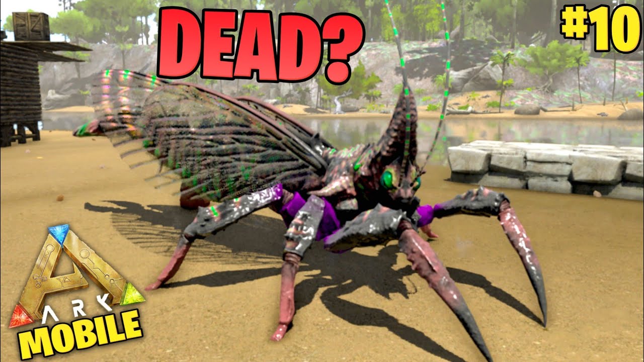 How To Not Tame Rhyniognatha 💀| ARK Ultimate Mobile Edition | EP-10