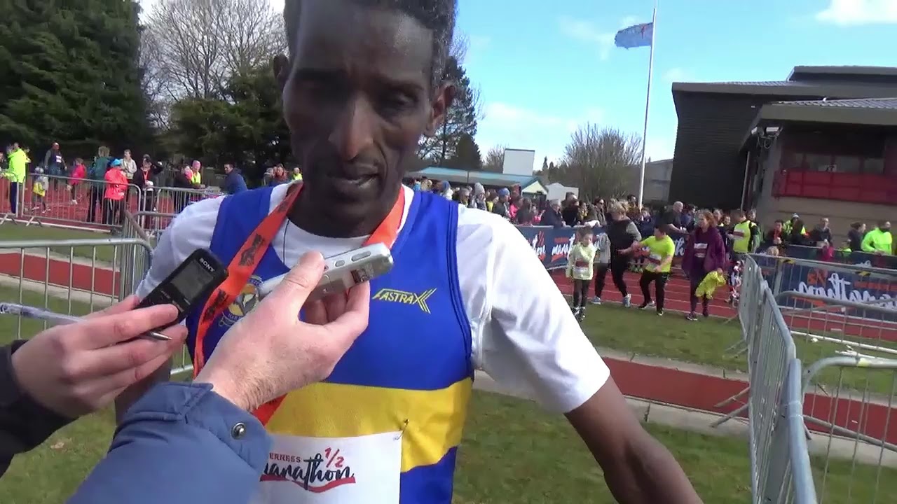 Weynay Ghebresilasie wins Inverness Half Marathon