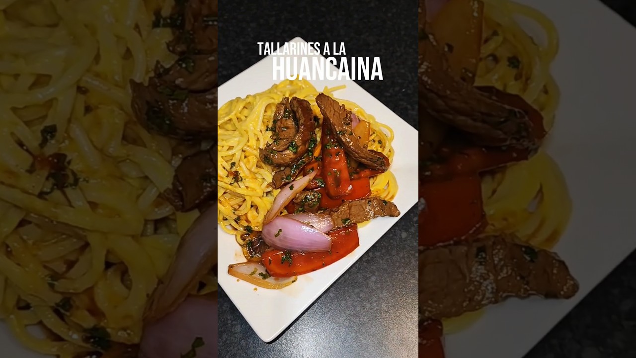 Tallarines a la huancaina #pasta #tallarines #huancaina #viral