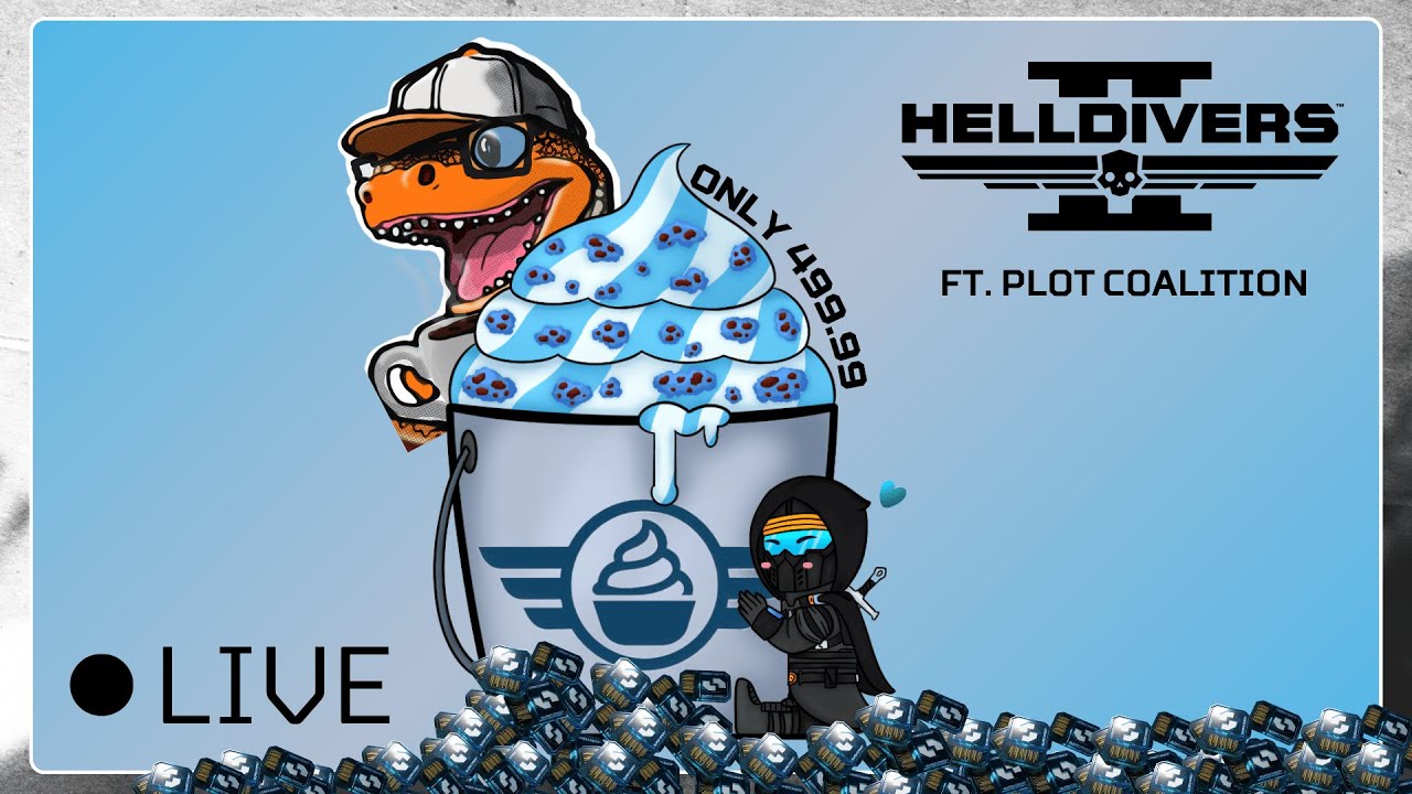 🔴LIVE - Helldivers 2: Time To Become the Redacted Regiment! | with @plotcoalition