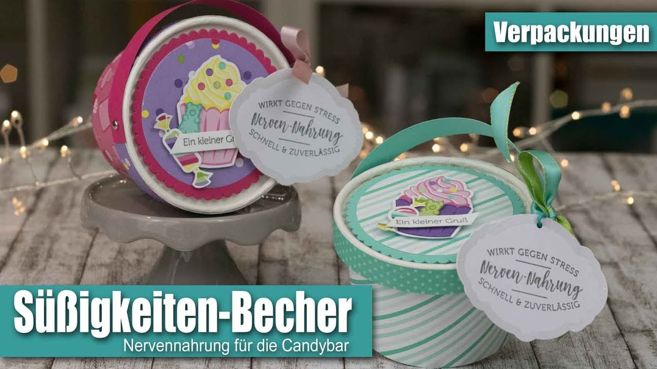 Süßigkeitenbecher für die Candybar | Kleiner Wunscherfüller | Süsse Überraschung | Stampin' Up!