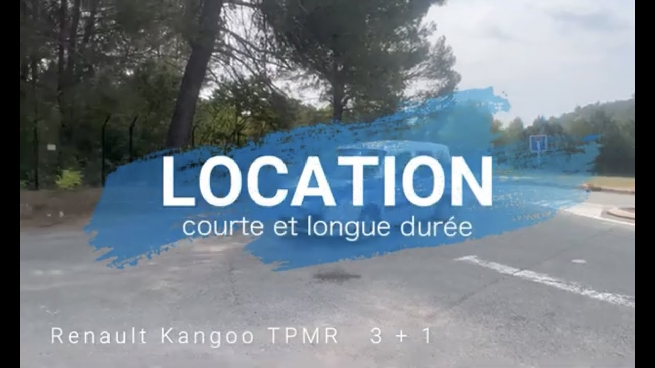 Démonstration Renault Kangoo TPMR - 3 places assises + 1 fauteuil roulant. #tpmr #pmr #handicap
