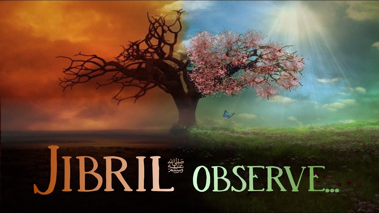👀 JIBRÎL (paix sur lui) observe le PARADIS et l'ENFER - Hadith Qudsi [HD]