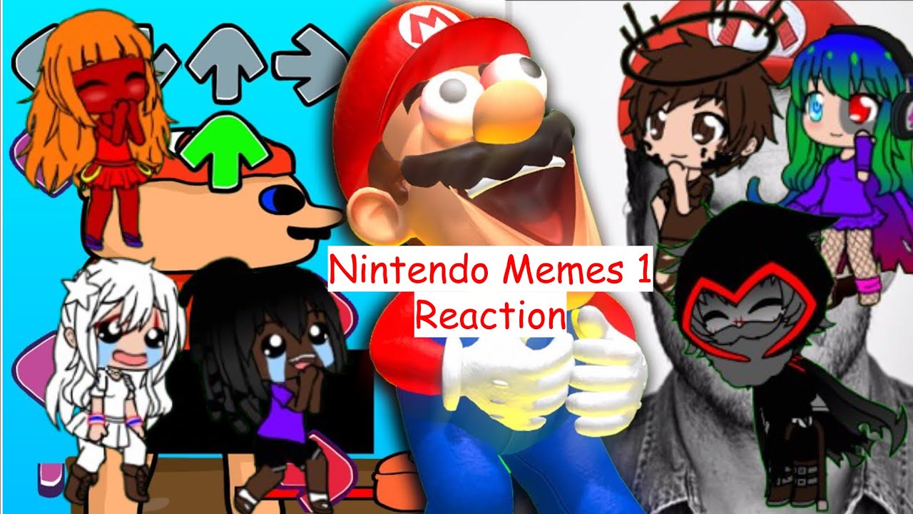 Random Roster reacts to Mario Reacts to Nintendo memes 1
