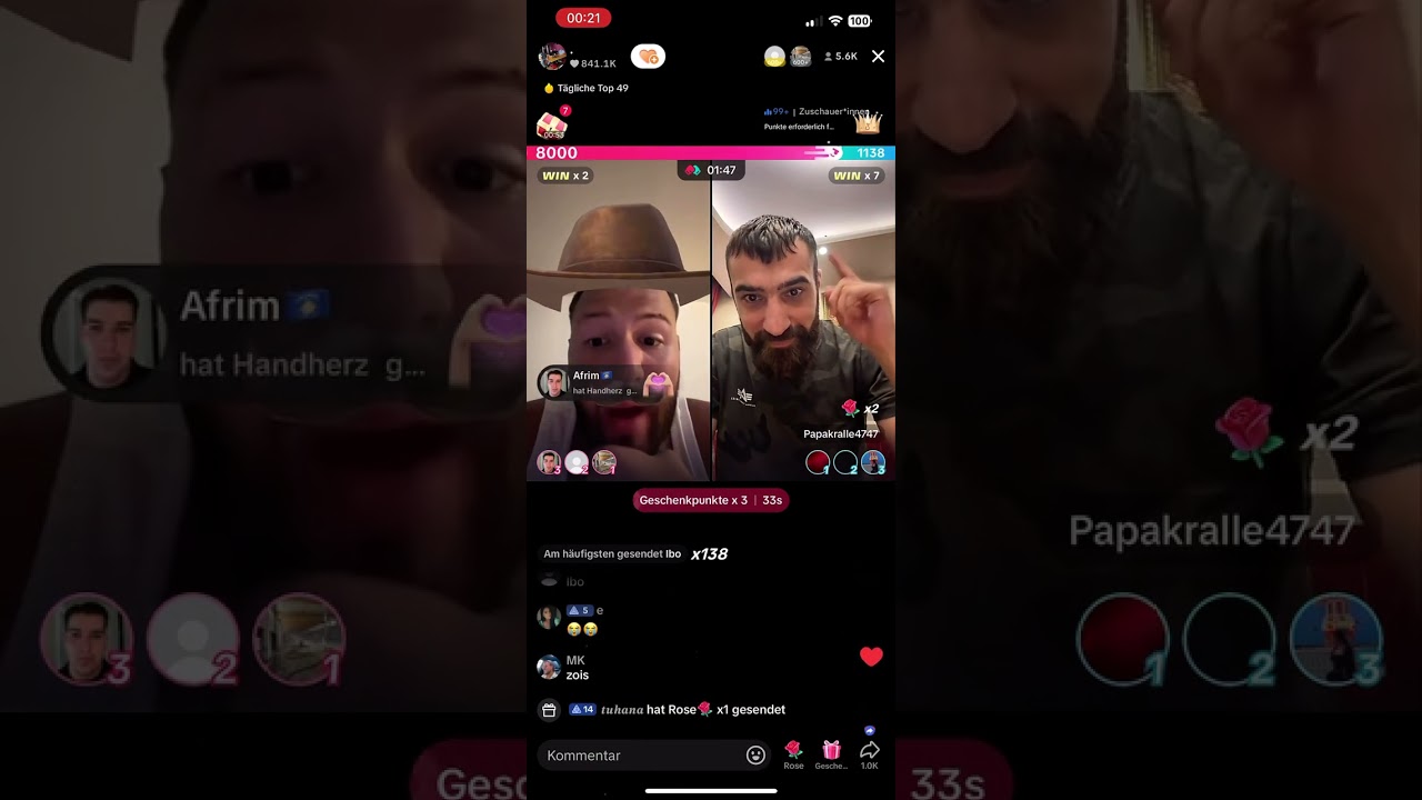 BARRELO WAR LIVE MIT YASSER ABOU CHAKER & PAPAKRALLE & HARUN & MAGOMED