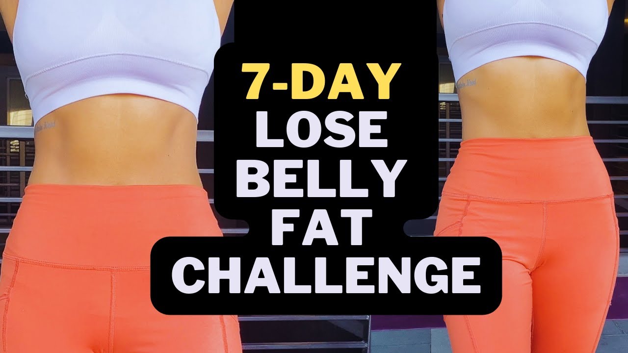 Lose Belly Fat in a 7 Day Challenge (Abs in 1-Week) 7 Minute Home Workout
