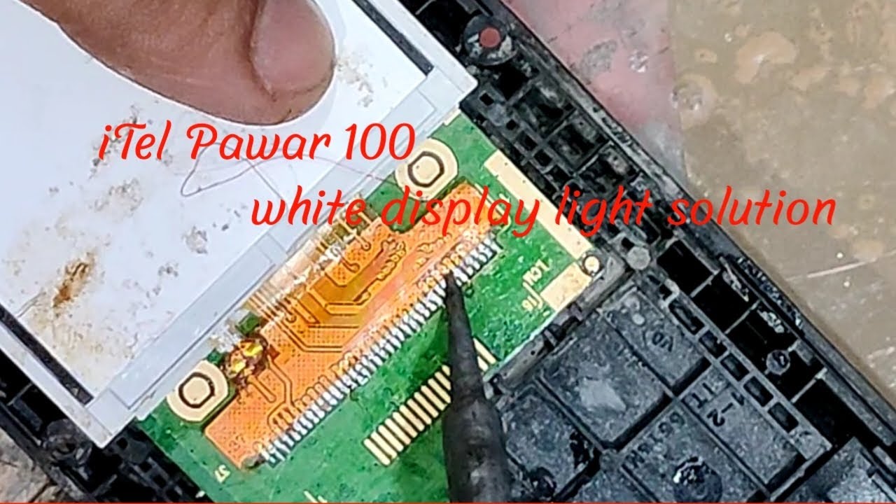 ( iTel power 100 )@## white display light solution@# subscribe me please