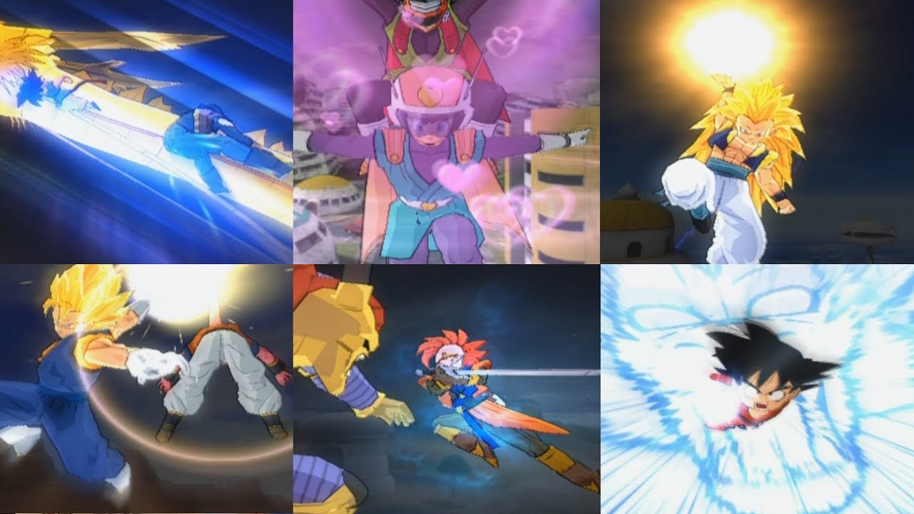 Dragon Ball Z Budokai Tenkaichi 3 All Rush Moves