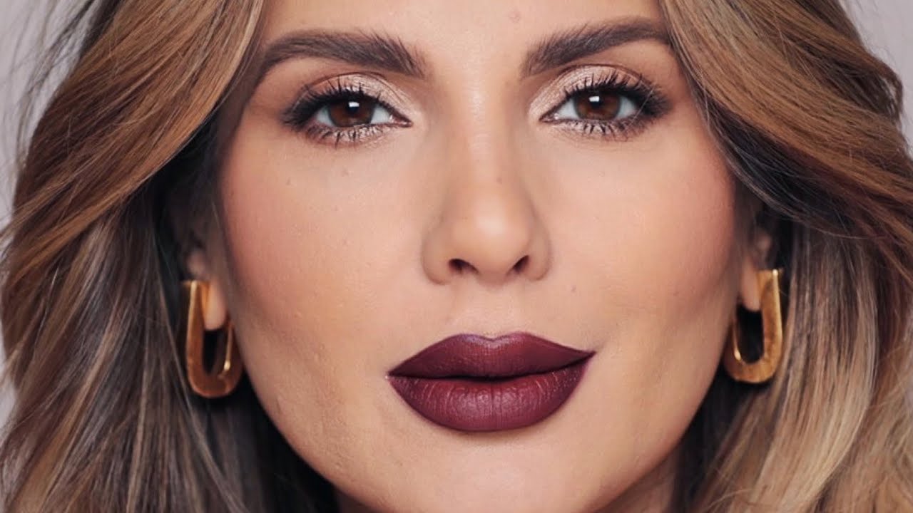 The EASIEST bold lip makeup look |ALI ANDREEA