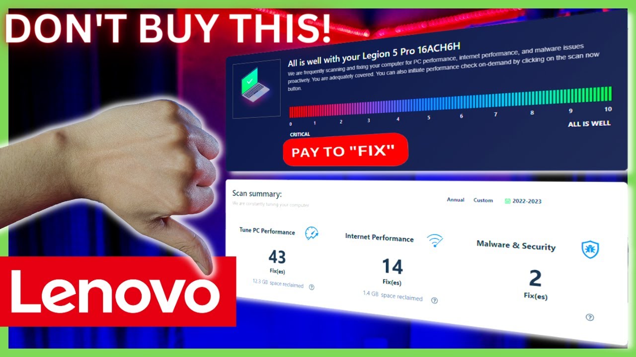 НЕ ПОКУПАЙТЕ Lenovo Smart Performance &mdash; Честный обзор
