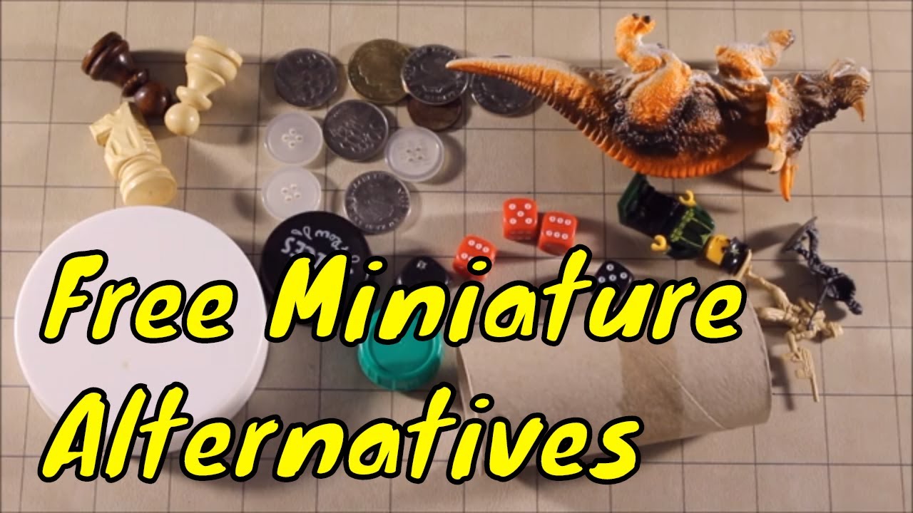 Free Alternatives to Miniatures (D&D or Pathfinder)