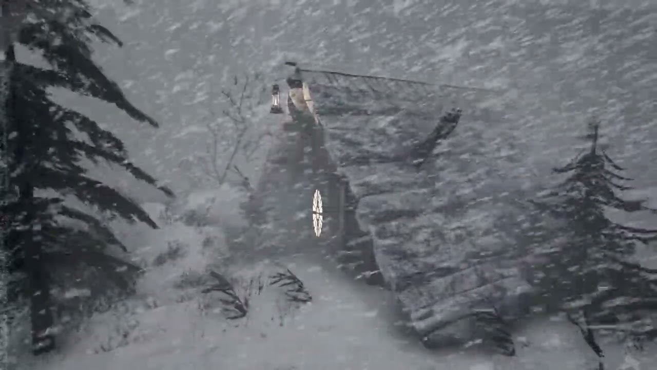 BRUTAL WIND SOUNDS FOR SLEEP: Experience a HOWLING SNOWSTORM BLIZZARD!