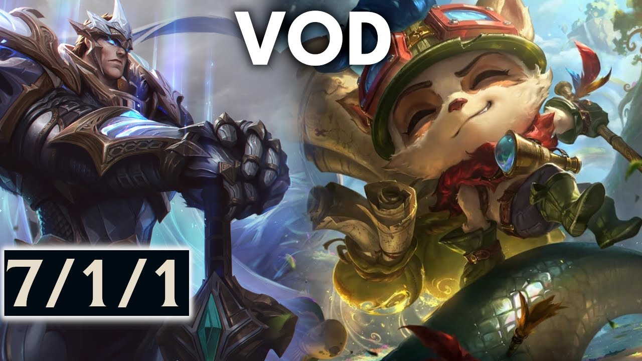 Garen vs Teemo - high elo SoloQ patch 2025.S1.3 - Erislash VODs