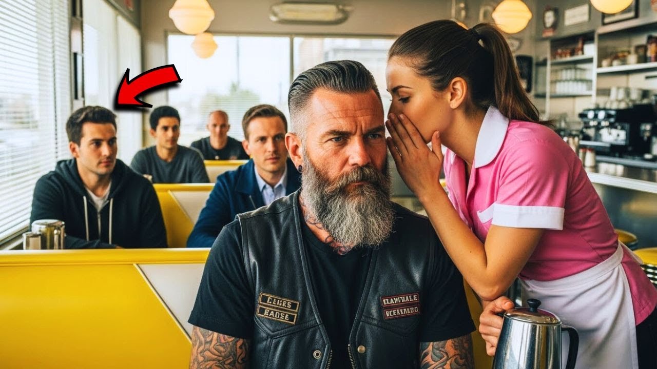 ¡Mesera a Motociclistas: “No Dejan de Seguirme”... ¡Su Reacción Dejó el Restaurante en Silencio