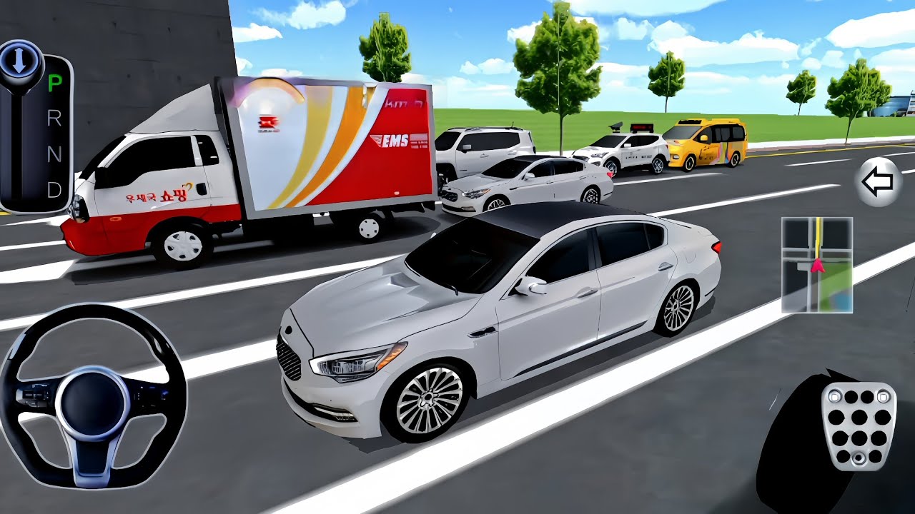 New Sedan is ready for Parking - 3d Driving Class android game || Car Game #gameplay​ #cargame​