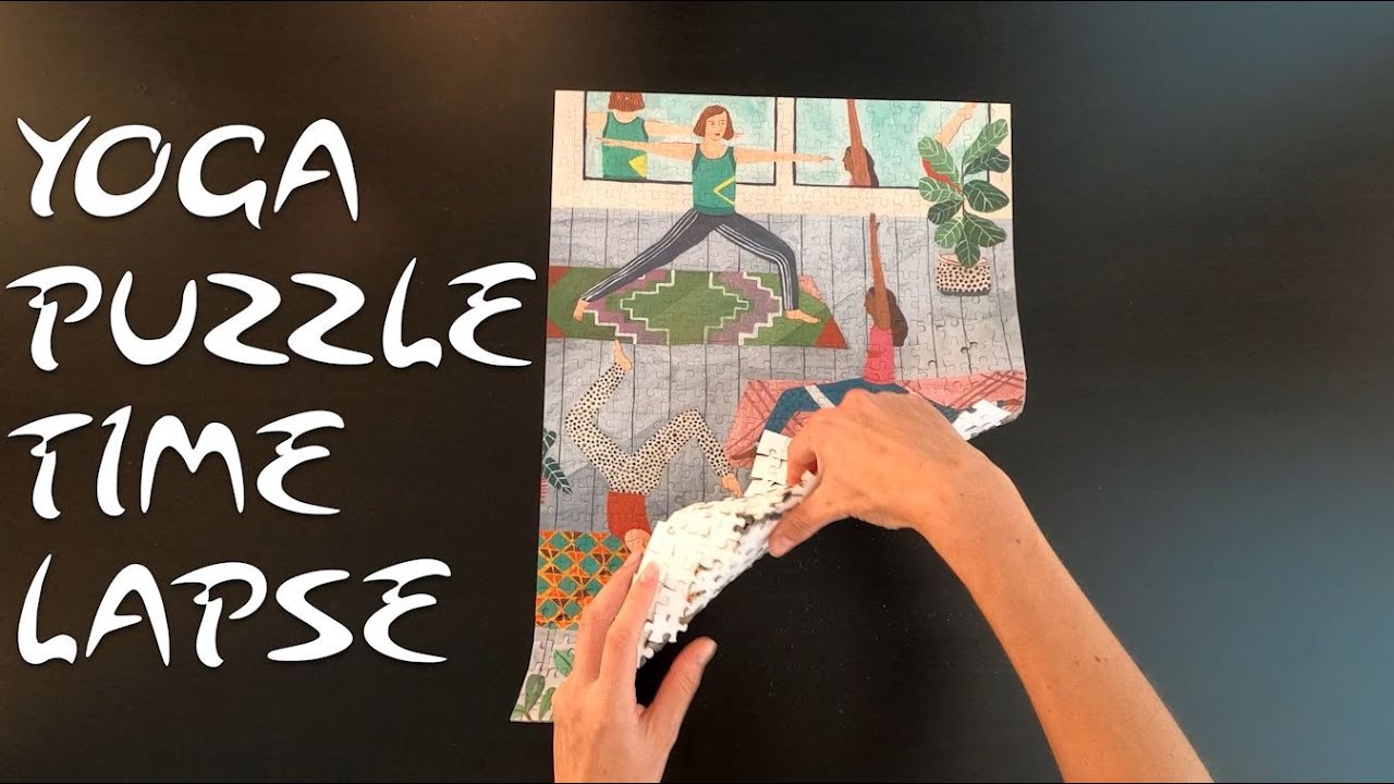 Yoga Jigsaw Puzzle Time Lapse - Pick Me Up Puzzle