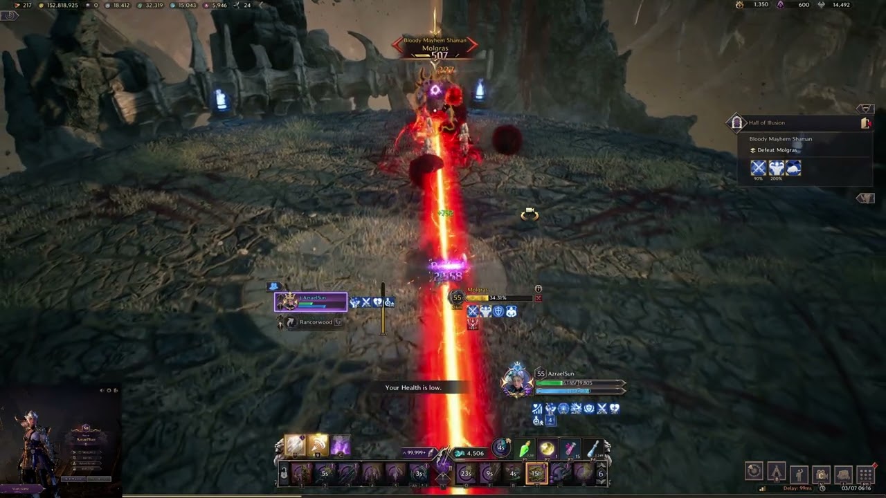 Solo Dungeon Molgras Tier 3  Throne and Liberty  xBow & BOW