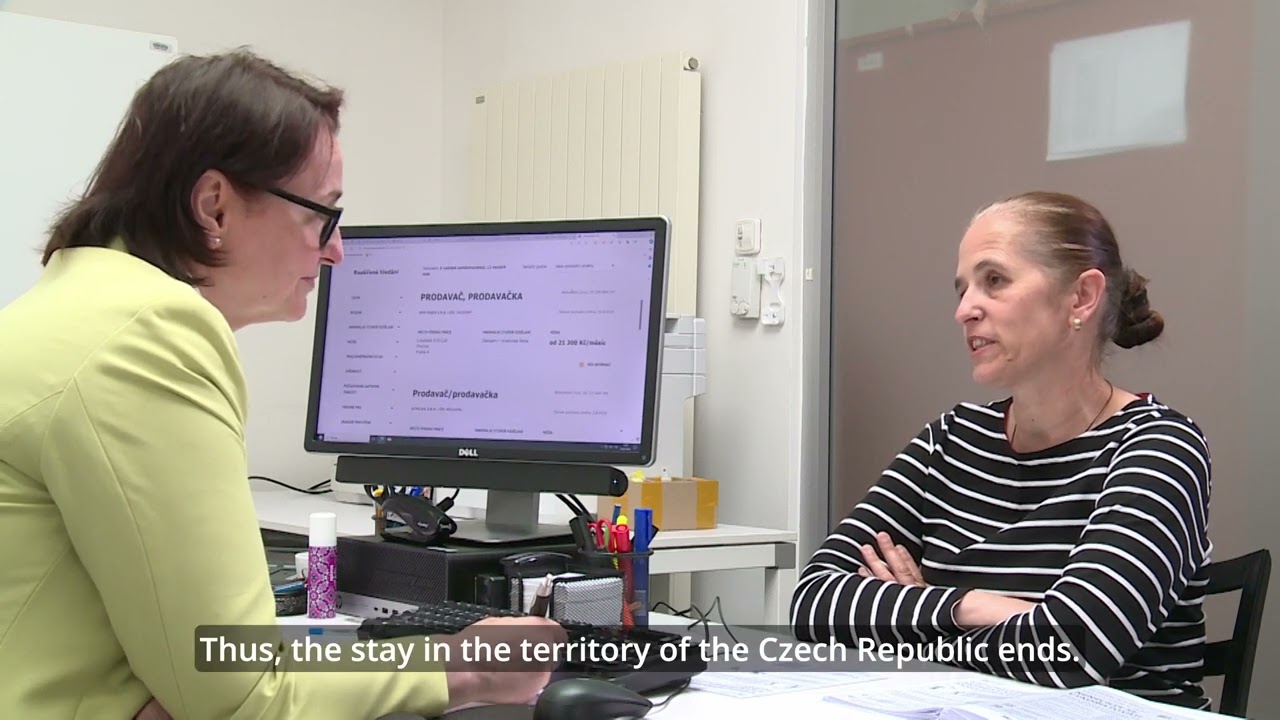 Search for a new employer by a foreigner English subtitles