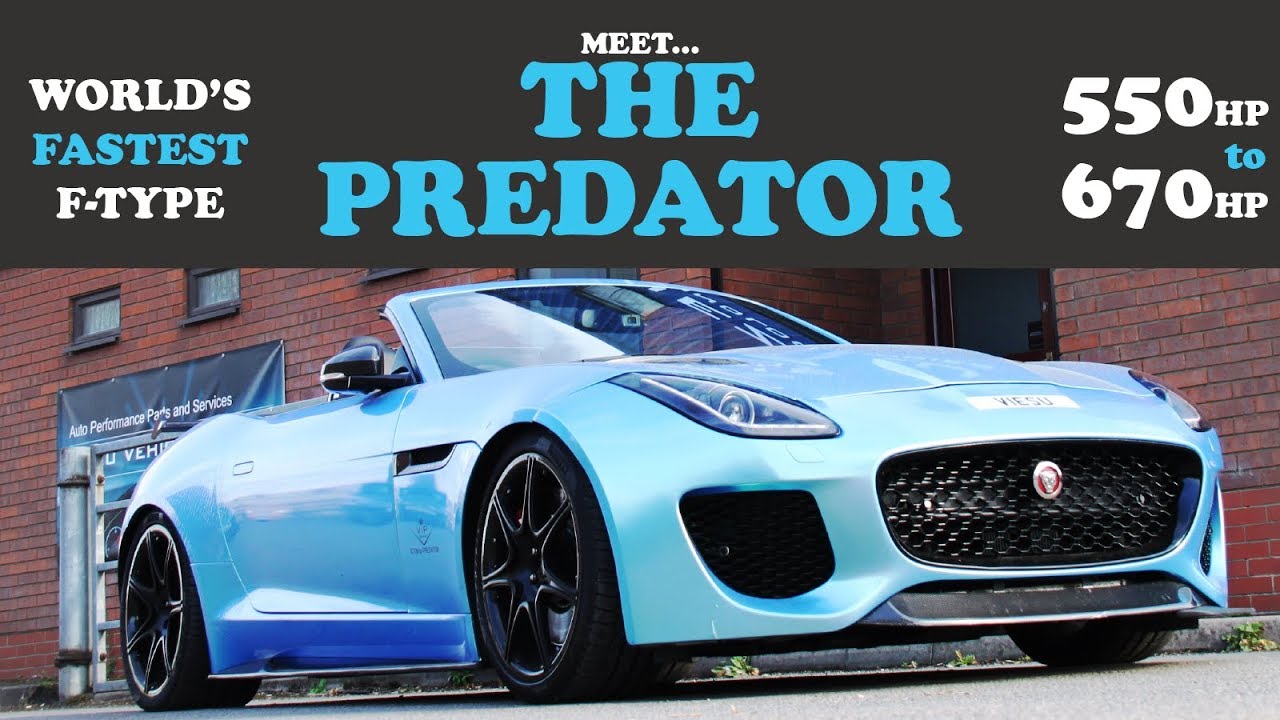 Viezu TV S01 E05 Jaguar F-Type Tuning : Predator 670bhp Tuning Package