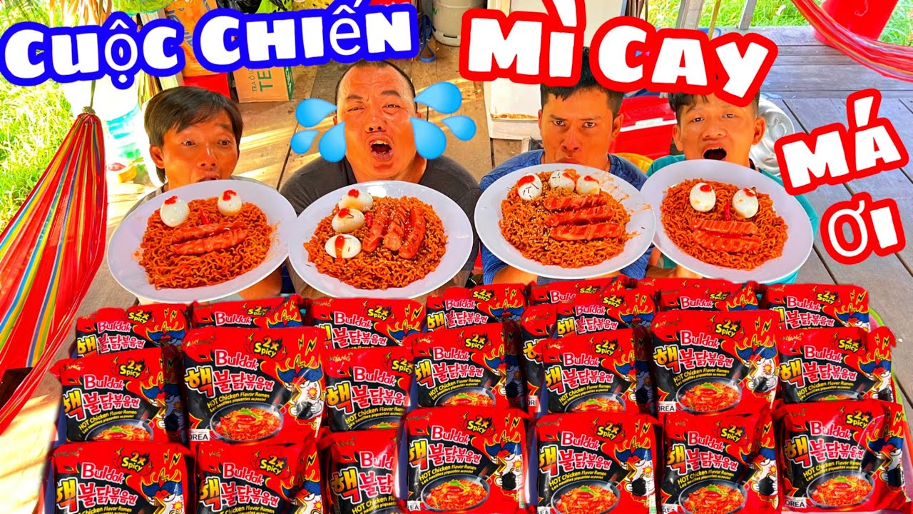 TXVL - Thánh Xàm Tỉ Thí Mở Cuộc Thi Ăn Mì Siêu Cay Samyang Nhận Ngay Thưởng Lớn