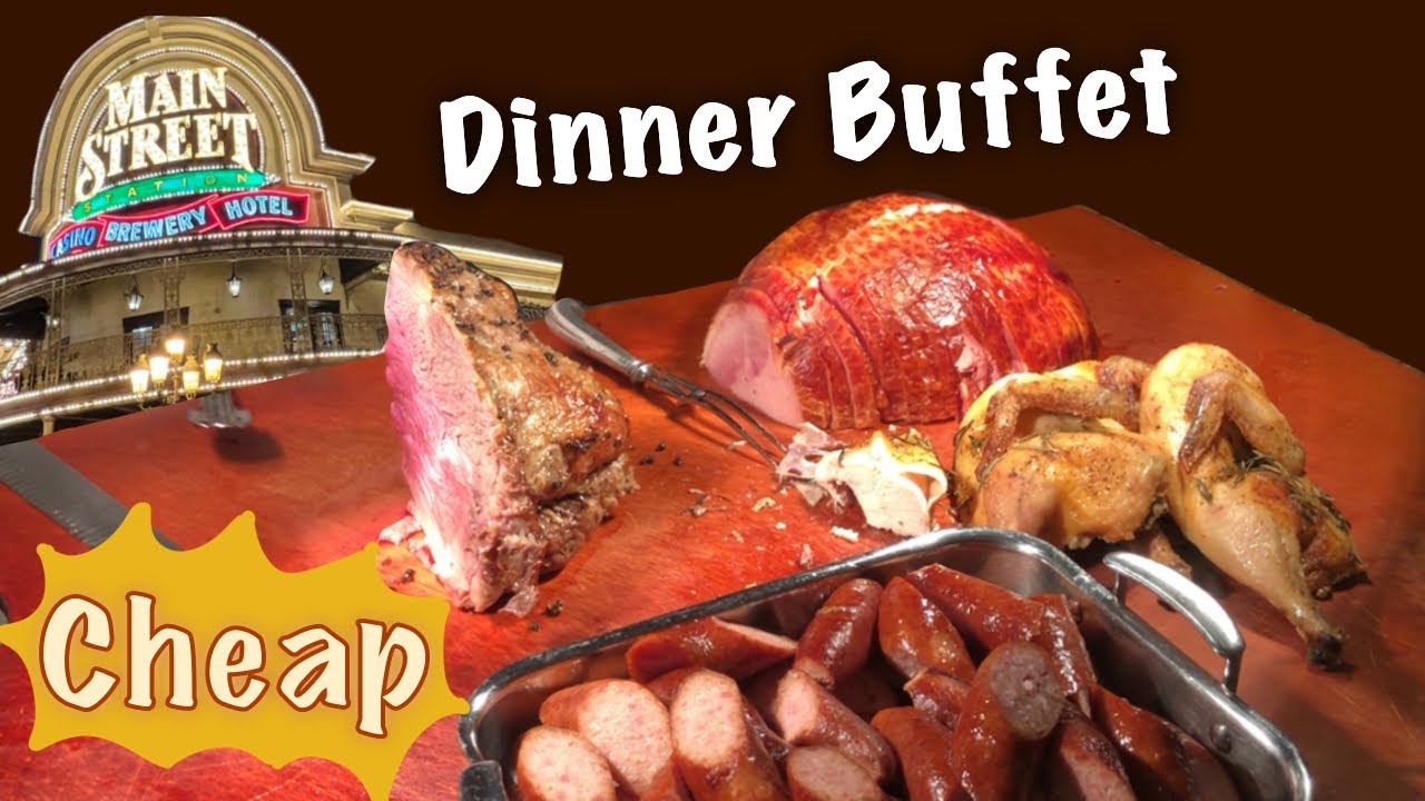 Garden Court Dinner Buffet | Main Street Station Casino | Downtown Las Vegas