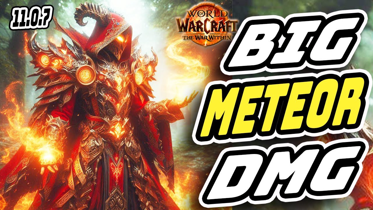 This CHEESE BUILD PUMPS Fire Mage The War Within 11.0.7 | World of Warcraft Wow | PvP Battlegrounds