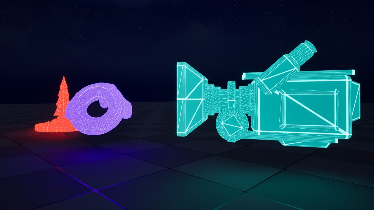UE5 Sample Mesh Triangle VFX — Учебное пособие
