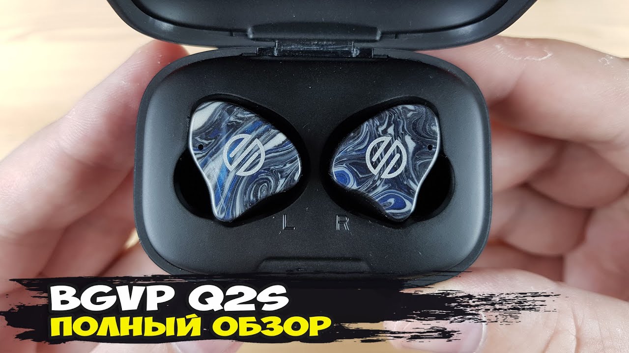 BGVP Q2S: крутые TWS наушники с MMCX коннекторами для проводного подключения
