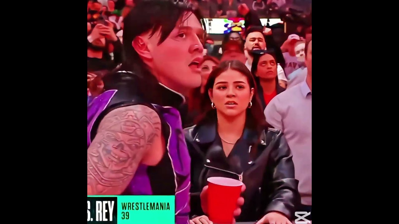 Rhea Ripley & with Family and Dominik Mysterio with Family 😭 #rhea #dominik #wwe #Edits