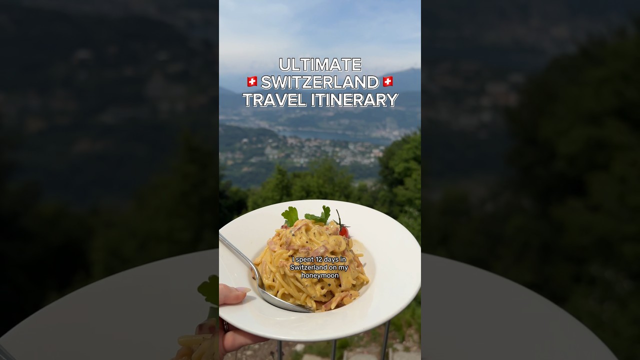 Steal my Switzerland itinerary #travel #switzerland #switzerlandtravel #switzerlanditinerary #trains