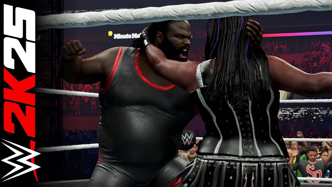 WORLD'S STRONGEST BATTLE! Mark Henry vs Awesome Kong | WWE 2K25