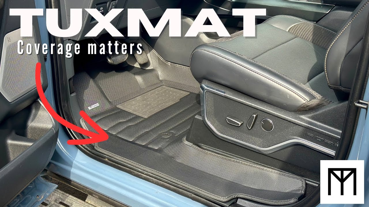 Total coverage for the Raptor with TUXMAT Floor Mats - #tuxmat (**COUPON CODE in DESC.)**