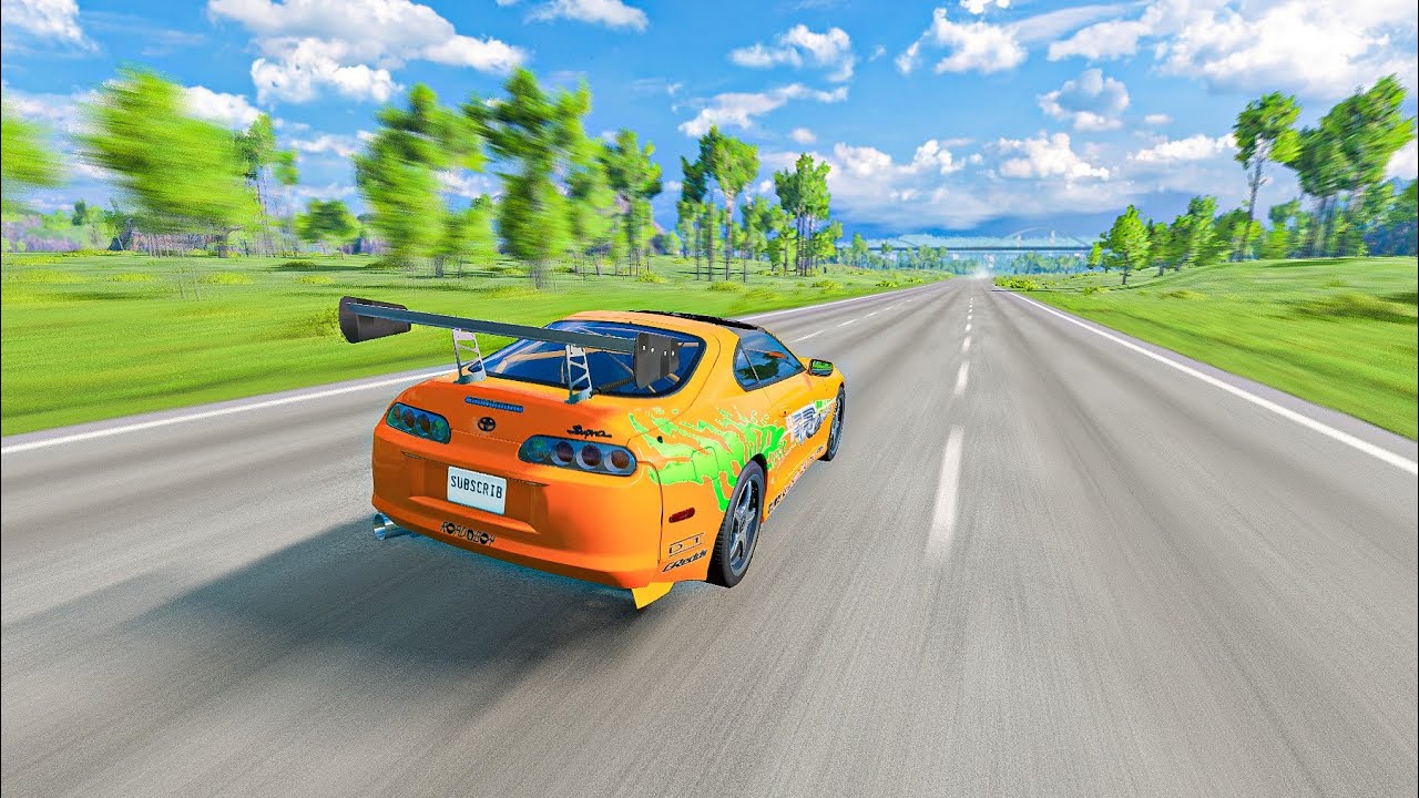 Instant 600 MPH Acceleration: Which BeamNG Car Survives! 🔥 - BeamNG Drive #99