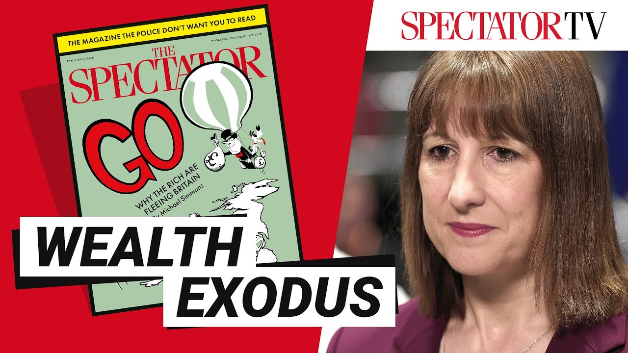 What's wrong with the rich leaving Britain? With Michael Simmons | Spectator cover
