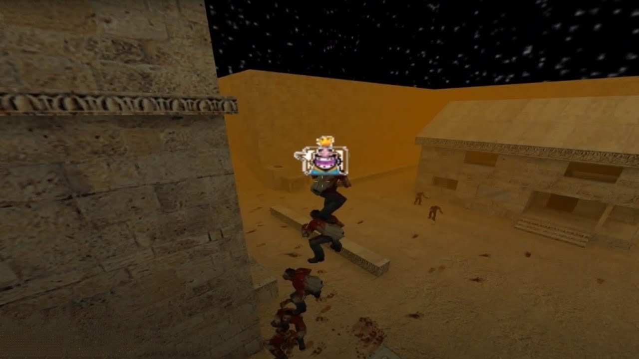 CS 1.6 - Zombie Plague / zm_xopom_town [Rapunzel Bu Kuleyi G&ouml;rse Ağlardı :D]