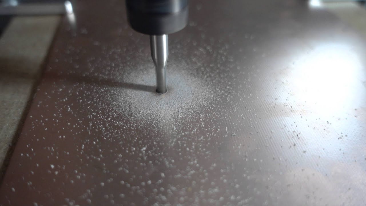 CNC, 6mm bit, too slow feed rate - material is burning.
