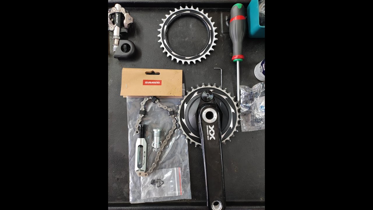 SOSTITUZIONE CORONA THREAD MOUNT SU POWERMETER SRAM AXS T-TYPE