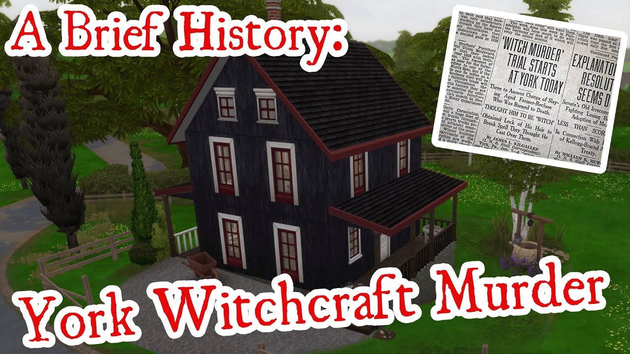 THE YORK WITCHCRAFT MURDER a brief history of rehmeyer's hollow