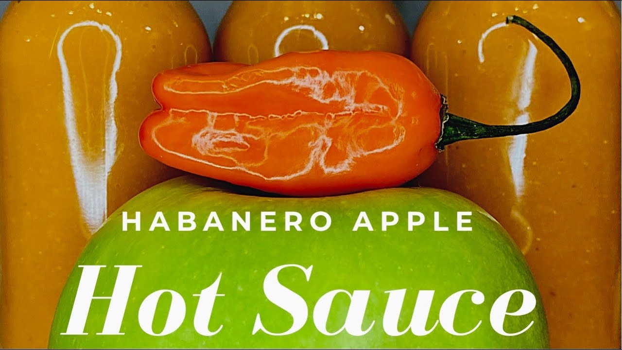 Habanero Green Apple Hot Sauce | How to Make Easy and Delicious Homemade Hot Sauce