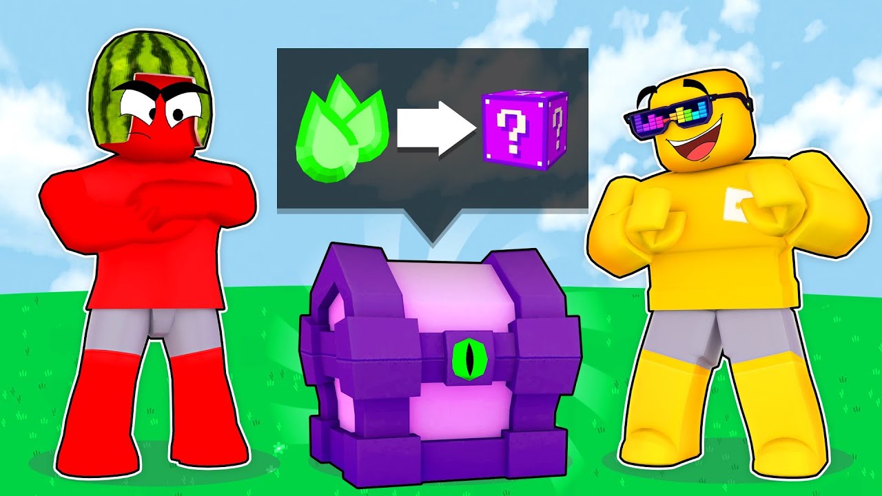 We Made a LUCKY BLOCK Shop in Roblox Bedwars