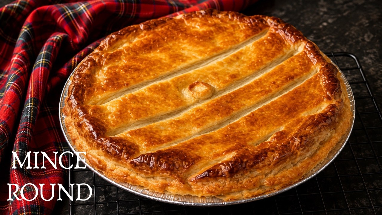 Scottish Mince Round | Minced beef pie | GIVEAWAY Annocuncement