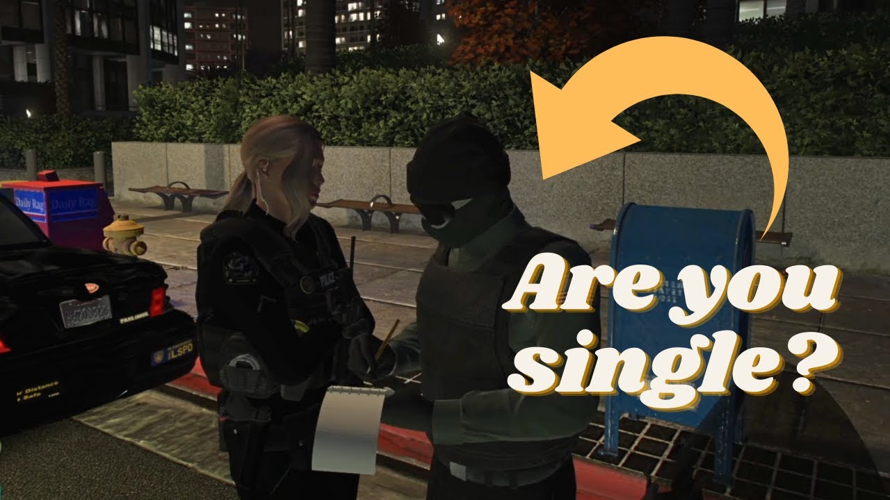 Jean Paul Asks Kit Personal Questions During Traffic Stop - GTA RP NoPixel 4.0