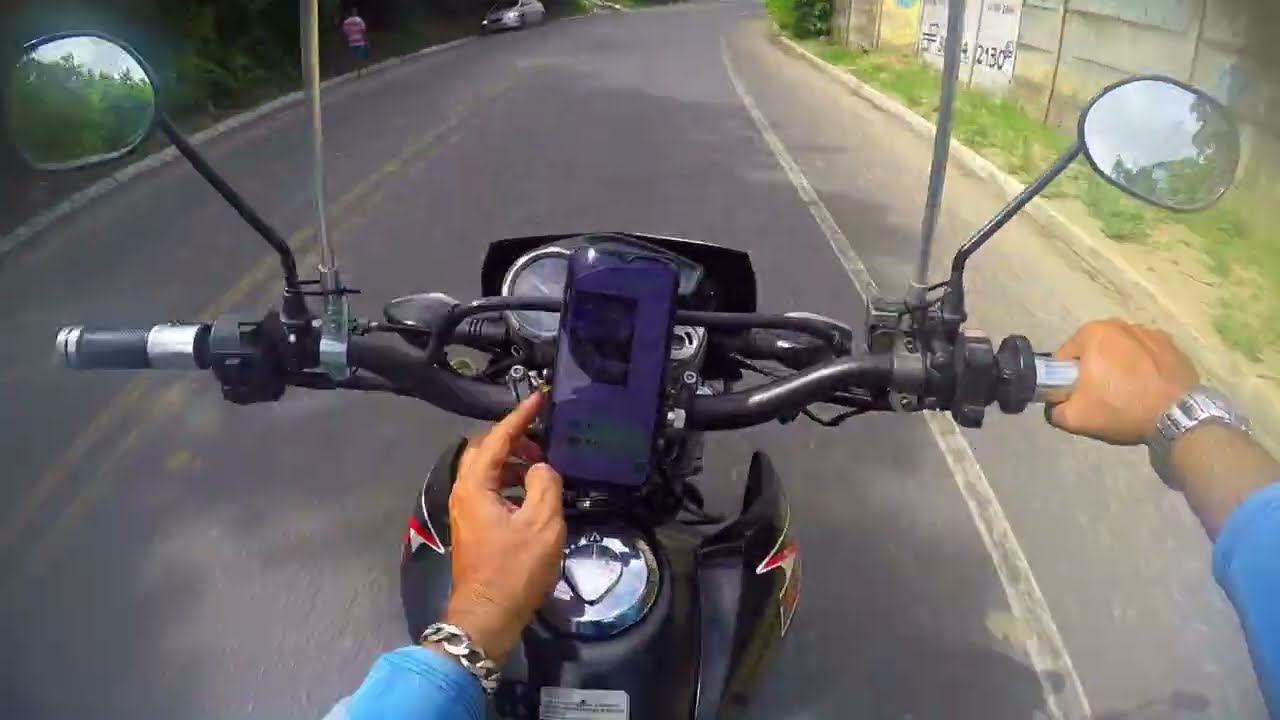 MOTOVLOG LEVANDO IMAGENS DA BR 101 NORTE SENTIDO...