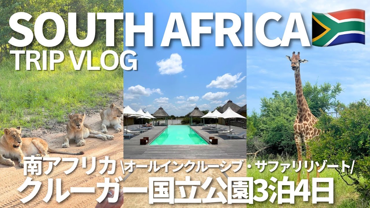 Моя поездка в ЮЖНУЮ АФРИКУ🇿🇦| All Inclusive Luxury Safari Resort 3 for Nights🐆🐘🦒