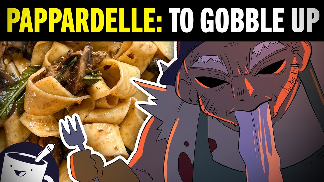 Drawing Characters Based on Pasta Names