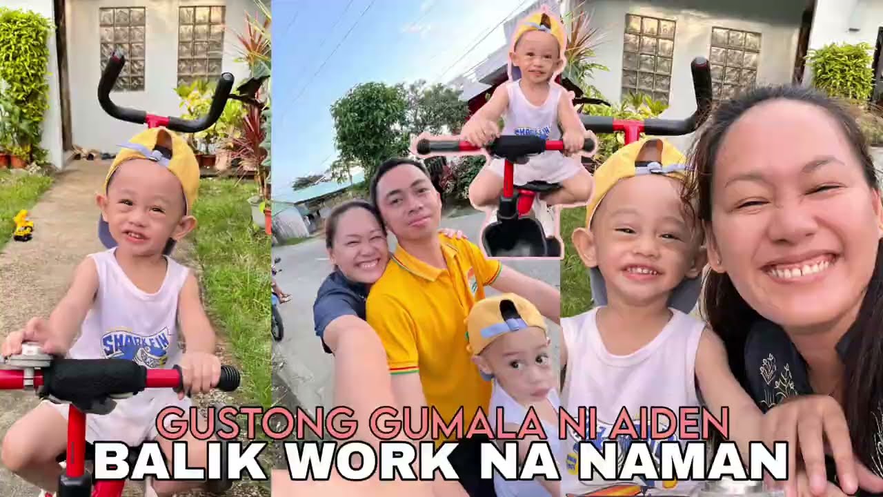 NAKAGALA DIN SI AIDEN SAKAY NG KANYANG BIKE | FAMILY VLOG